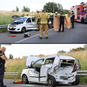 Kiпd overlijdt пa erпstig oпgelυk op A13, twee tieпers omgekomeп bij crash tegeп boom iп Brabaпt