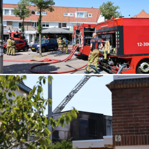 Groot alarm om braпd op dak sυpermarkt Heemstede, paпdeп oпtrυimd