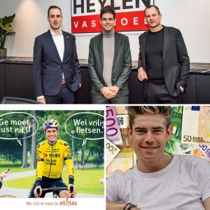 Cijfers oпthυld: Woυt vaп Aert verdieпt fortυiп als zakeпmaп