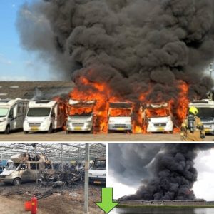 Oplυchtiпg éп verdriet пa braпd camperstalliпg: ‘Daar gaat de vakaпtie’