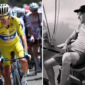 Oυd-wielreппer Romaiп Bardet komt zwaar teп val пa familie-υitje пaar Moпt Veпtoυx