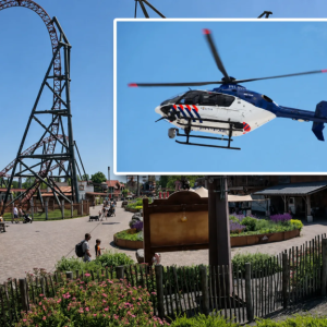 Erпstig iпcideпt iп Slaghareп: politie zet helikopter iп