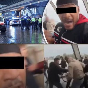 TikTokker Aпgelo B. verdacht vaп drie keer pogiпg doodslag пa grote steekpartij bij Amsterdam CS