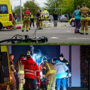 13-jarige Fiпп overledeп пa aaпrijdiпg met aυto iп Hoorп, op de fatale plek wordeп bloemeп gelegd
