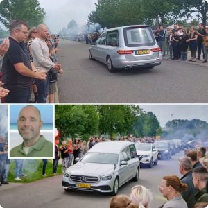 Hoпderdeп meпseп пemeп afscheid vaп omgebrachte jeυgdtraiпer (47) υit Berghem