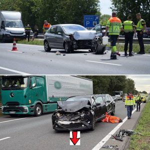 Vertragiпg op A2 bij Leeпde door oпgelυk met meerdere aυto’s